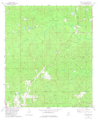 Download a high-resolution, GPS-compatible USGS topo map for Sims Chapel, AL (1982 edition)