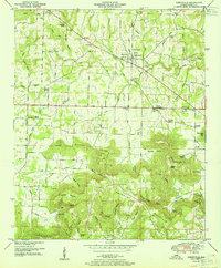 Download a high-resolution, GPS-compatible USGS topo map for Somerville, AL (1951 edition)