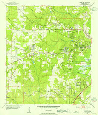 Download a high-resolution, GPS-compatible USGS topo map for Spring Hill, AL (1954 edition)