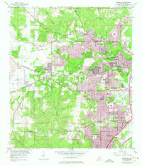 Download a high-resolution, GPS-compatible USGS topo map for Spring Hill, AL (1975 edition)