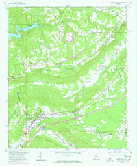 preview thumbnail of historical topo map of Springville, AL in 1958