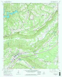 Download a high-resolution, GPS-compatible USGS topo map for Springville, AL (1978 edition)