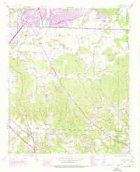 Download a high-resolution, GPS-compatible USGS topo map for Spruce Pine, AL (1977 edition)