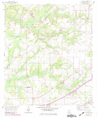 preview thumbnail of historical topo map of Mobile County, AL in 1957
