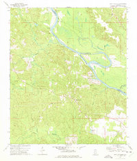 Download a high-resolution, GPS-compatible USGS topo map for St Stephens, AL (1975 edition)