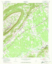 Download a high-resolution, GPS-compatible USGS topo map for Steele, AL (1973 edition)