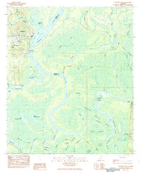 Download a high-resolution, GPS-compatible USGS topo map for Stiggings Lake, AL (1983 edition)