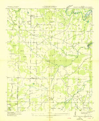 Download a high-resolution, GPS-compatible USGS topo map for Stroups Crossroads, AL (1936 edition)