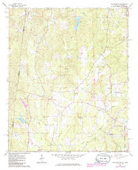 Download a high-resolution, GPS-compatible USGS topo map for Sulligent SW, AL (1986 edition)
