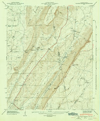 Download a high-resolution, GPS-compatible USGS topo map for Sulphur Springs, AL (1947 edition)