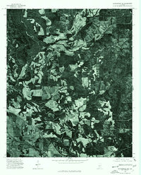 Download a high-resolution, GPS-compatible USGS topo map for Summerfield SW, AL (1977 edition)