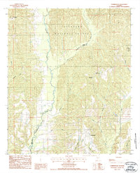 Download a high-resolution, GPS-compatible USGS topo map for Summerfield, AL (1987 edition)