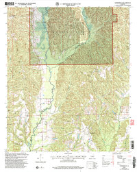 Download a high-resolution, GPS-compatible USGS topo map for Summerfield, AL (2003 edition)