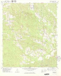 preview thumbnail of historical topo map of Marengo County, AL in 1978