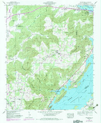 Download a high-resolution, GPS-compatible USGS topo map for Swearengin, AL (1983 edition)