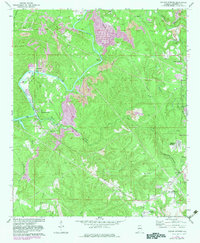 Download a high-resolution, GPS-compatible USGS topo map for Sylvan Springs, AL (1983 edition)