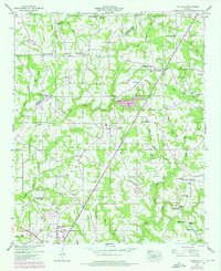 Download a high-resolution, GPS-compatible USGS topo map for Sylvania, AL (1976 edition)