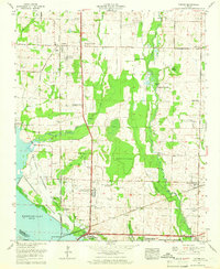 preview thumbnail of historical topo map of Limestone County, AL in 1963