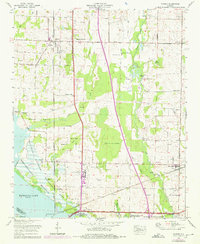 Download a high-resolution, GPS-compatible USGS topo map for Tanner, AL (1975 edition)