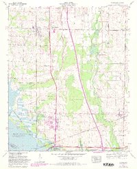 Download a high-resolution, GPS-compatible USGS topo map for Tanner, AL (1982 edition)