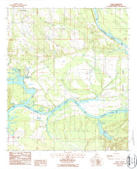 Download a high-resolution, GPS-compatible USGS topo map for Tasso, AL (1987 edition)