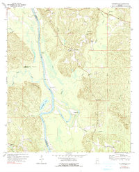 Download a high-resolution, GPS-compatible USGS topo map for Tattlersville, AL (1991 edition)