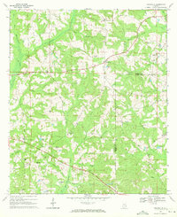 Download a high-resolution, GPS-compatible USGS topo map for Texasville, AL (1971 edition)