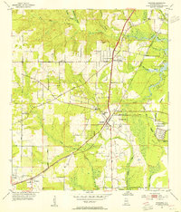 Download a high-resolution, GPS-compatible USGS topo map for Theodore, AL (1955 edition)