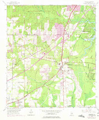 Download a high-resolution, GPS-compatible USGS topo map for Theodore, AL (1975 edition)