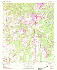 Download a high-resolution, GPS-compatible USGS topo map for Theodore, AL (1983 edition)