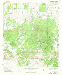 Download a high-resolution, GPS-compatible USGS topo map for Thomaston East, AL (1971 edition)