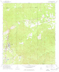 Download a high-resolution, GPS-compatible USGS topo map for Thomasville, AL (1977 edition)