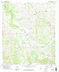 Download a high-resolution, GPS-compatible USGS topo map for Thompson, AL (1974 edition)