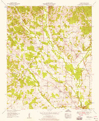 Download a high-resolution, GPS-compatible USGS topo map for Threet, AL (1958 edition)