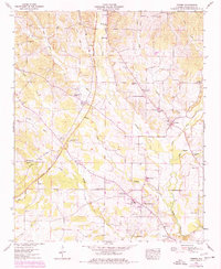 Download a high-resolution, GPS-compatible USGS topo map for Threet, AL (1977 edition)