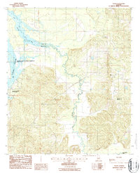 Download a high-resolution, GPS-compatible USGS topo map for Tilden, AL (1987 edition)