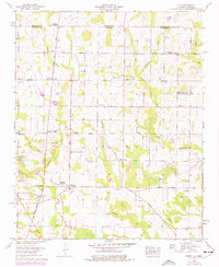 Download a high-resolution, GPS-compatible USGS topo map for Toney, AL (1977 edition)