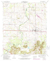 Download a high-resolution, GPS-compatible USGS topo map for Town Creek, AL (1989 edition)
