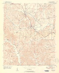 Download a high-resolution, GPS-compatible USGS topo map for Townley, AL (1951 edition)