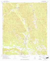 Download a high-resolution, GPS-compatible USGS topo map for Toxey, AL (1977 edition)
