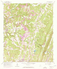 Download a high-resolution, GPS-compatible USGS topo map for Trafford, AL (1971 edition)