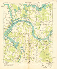 1936 Map of Triana