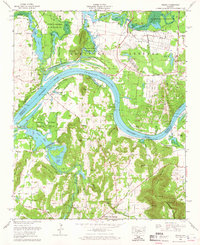 Download a high-resolution, GPS-compatible USGS topo map for Triana, AL (1965 edition)