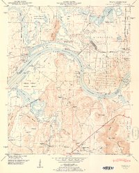 1951 Map of Triana