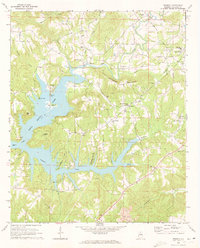 Download a high-resolution, GPS-compatible USGS topo map for Trimble, AL (1973 edition)