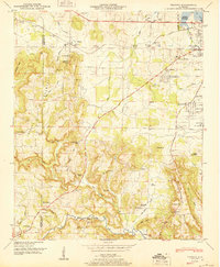 Download a high-resolution, GPS-compatible USGS topo map for Trinity, AL (1950 edition)