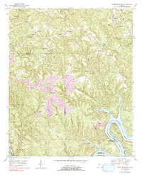 Download a high-resolution, GPS-compatible USGS topo map for Tutwiler School, AL (1991 edition)