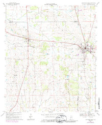 Download a high-resolution, GPS-compatible USGS topo map for Uniontown West, AL (1987 edition)