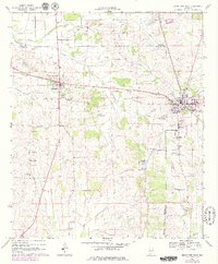 Download a high-resolution, GPS-compatible USGS topo map for Uniontown West, AL (1979 edition)