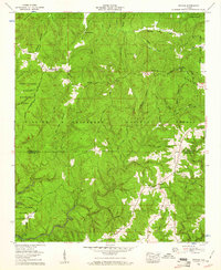 Download a high-resolution, GPS-compatible USGS topo map for Upshaw, AL (1961 edition)